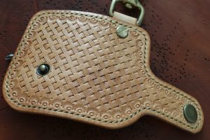 stamping leather