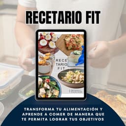 Portada oficial del curso Recetario Viviendo Fit, 4ta edición, de Olga Quintero y Fernando Estrada