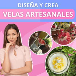 Portada oficial del curso Diseña y Crea Velas Artesanales — Yuly Mar Rivas