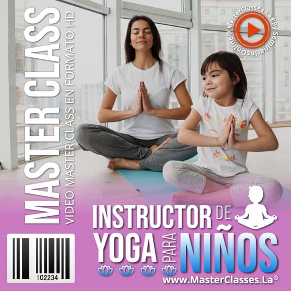 Portada oficial del curso Instructor de Yoga para Niños — María Nicolás (Yoga Maya Kids)