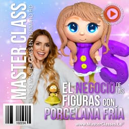 Portada oficial del curso El Negocio de las Figuras con Porcelana Fría (MasterClasses.La / Seminarios.Online)