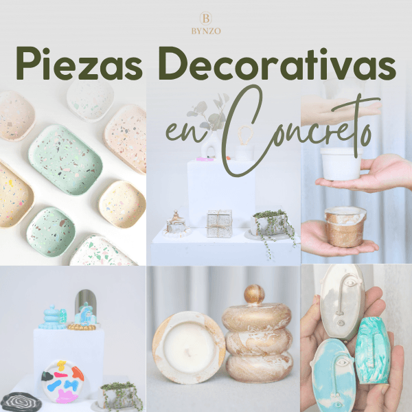 Portada del curso Piezas Decorativas en Concreto: Carolina Rivas y Juliana Naranjo (Concretur)